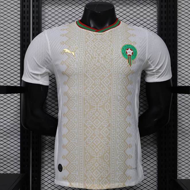 2026 FIFA World Cup Morocco Away Soccer Jersey Shirt Authentic Version